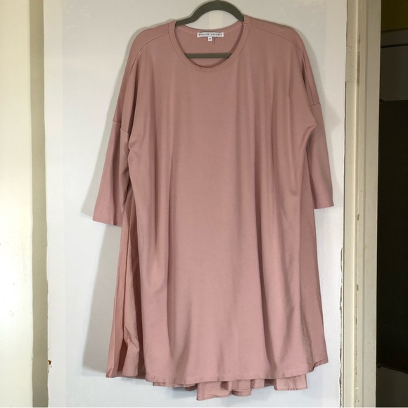 English Factory Mixed Media High-Low Mini Dress - Picture 6 of 14